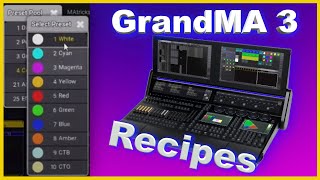 GrandMA3レシピの究極のパワーをツアーに活かす - GrandMA3チュートリアル