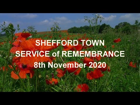 Shefford Town Service of Remembrance 8th November 2020