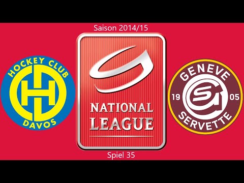 NHL15 | HC Davos - Geneve-Servette HC | Spiel 35 | National League 2014/15