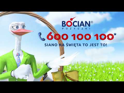 Bocian Pożyczki - Wielkanoc