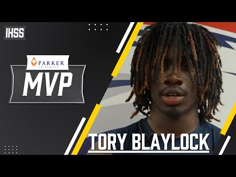 Atascocita Running Back Tory Blaylock - MVP Bobblehead Winner