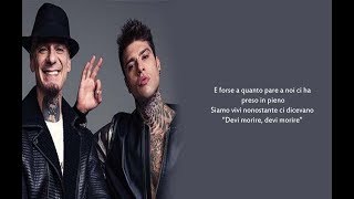 J Ax &amp; Fedez Devi Morire (Testo)