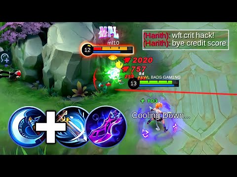 WANWAN CRIT + ATTACK SPEED BUILD TOTALLY DESTROYED ENEMY! | MLBB