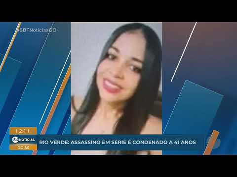 Assassino Rildo Soares é condenado a 41 de prisão em Rio Verde