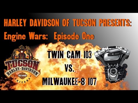 Engine Wars Episode One: Milwaukee Eight 107  vs Twin Cam 103