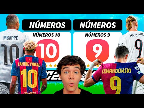 NUMBERS 9 vs. NUMBERS 10 in FIFA!