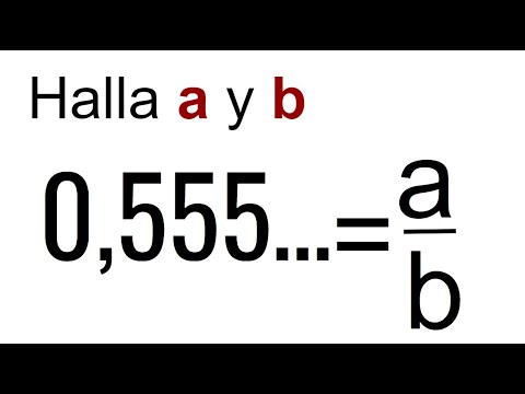 ESCRIBE UN NÚMERO PERIÓDICO COMO UNA FRACCIÓN. Matemáticas Básicas