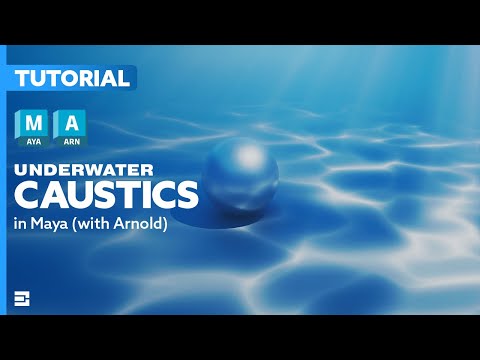 Create Stunning Underwater Caustics in Maya (with Arnold) | Tutorial