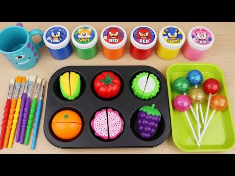 Satisfying Video l DIY How To Make Rainbow Flower Shapes and Crazy Sprunki Eggs in ASMR Sound