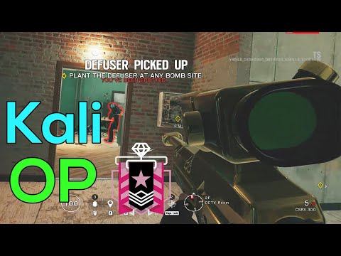 How a Champion uses Kali Sniper - Rainbow Six Siege