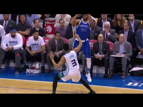 Raptors Highlights: Powell's 4-Point Play - February 15, 2017