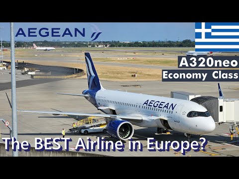 FLIGHT REVIEW | London - Athens | Aegean Airlines Economy | Europe's Most Underrated Airline?