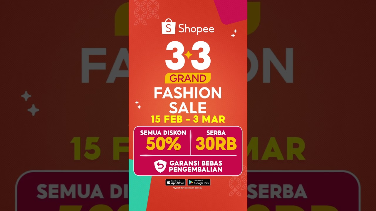 Ke Cafe Semakin Fashionable Berkat Belanja di Shopee 3.3 Grand Fashion Sale