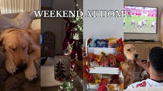 HOME VLOG: having a relaxing weekend, go-to healthy breakfast, church & resetting the house 