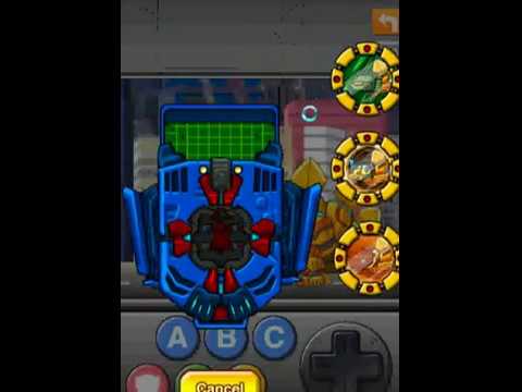 Transform dino robot stego gold game playing about 3minutes