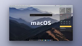 How to Get the Mac Look and Feel on Your Windows 11 Desktop!