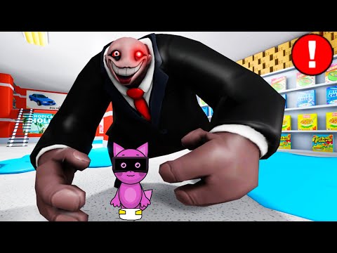 Sprunki Baby Vurr Abgerny Played Escape Mr Yummy's Supermarket Obby in ROBLOX | Incredibox Sprunki