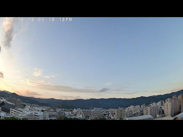 高知市内（高知みらい科学館から）