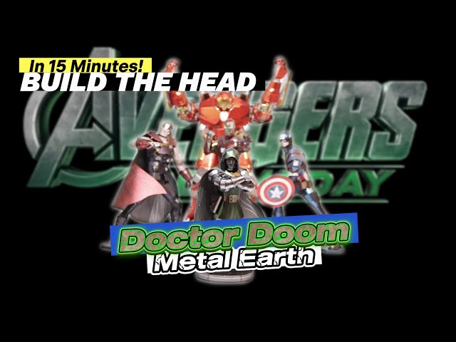 Vídeo relacionado con Metal Earth Fascinations Premium Series Marvel Doctor Doom - Kit de modelo de metal 3D