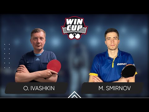 12:00 Oleksandr Ivashkin - Mykyta Smirnov West 1 WIN CUP 21.08.2024 | Table Tennis WINCUP