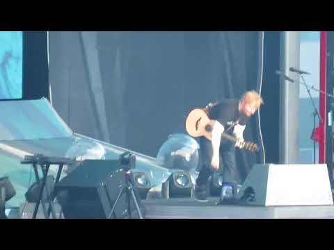 Ed Sheeran Divide Tour live Ullevi Gothenburg 10 July 2018.