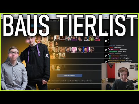 Nemesis reacts to Baus Streamer Tierlist!