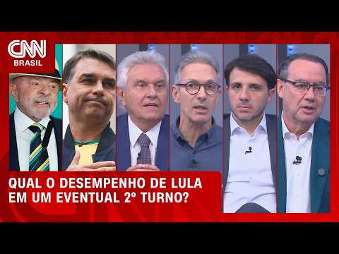 Quaest: Lula empata com Flávio, Caiado e Renan Santos em um eventual 2º turno; veja números  | CNN 3