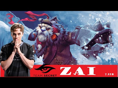[DOTA 2] Team SECRET.zai the TUSK [OFFLANE] [7.25b]