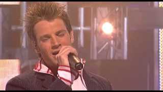 Robin singing &quot;Angel of Harlem&quot; by U2 - Liveshow 1 - Idols season 2