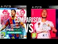 PES 21 VS FIFA 20 PS3 COMPARISON