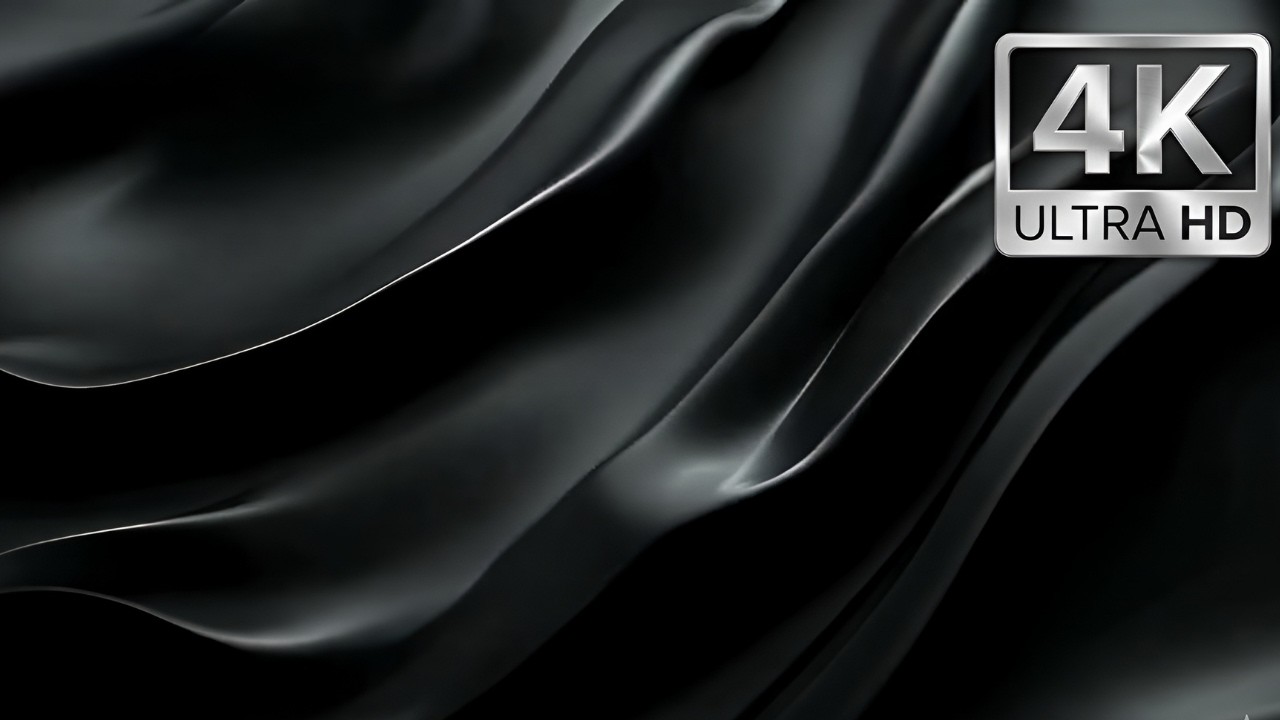 Black Liquid  | 4K Ultra HD Engine Wallpaper & Screensaver - Black Wallpaper