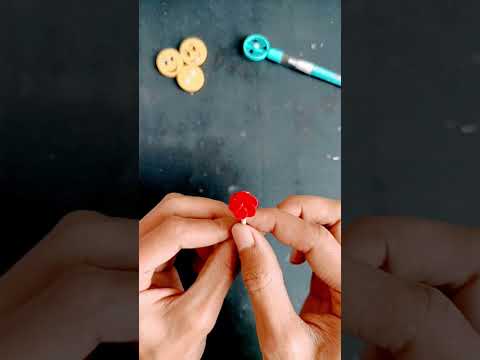 how to make easy craft, Bindu flower art