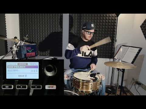 How to get "Dilla Time" with this "swing independence exercise" (J Dilla groove)