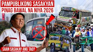 Mga Pampubikong Sasakyan na Hindi na Halos Ginagamit Ngayon | Nakasakay ka ba sa mga ito Papasok?