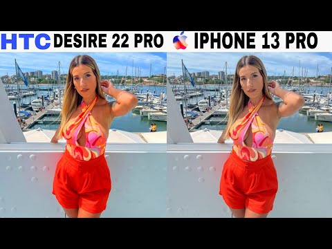 HTC Desire 22 Pro Vs iPhone 13 Pro | Camera Test Comparison