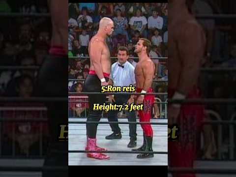 Top 10 Tallest wrestlers in the world🔥🔥🔥