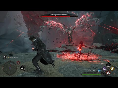 Hogwarts Legacy Derrotando o Dragão de Ranrok