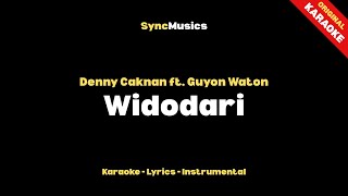 Download lagu Denny Caknan ft. Guyon Waton - Widodari | Karaoke - Lirik - Instrumental mp3