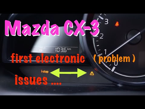 Projekt Mazda CX-3 – erste elektronische Probleme
