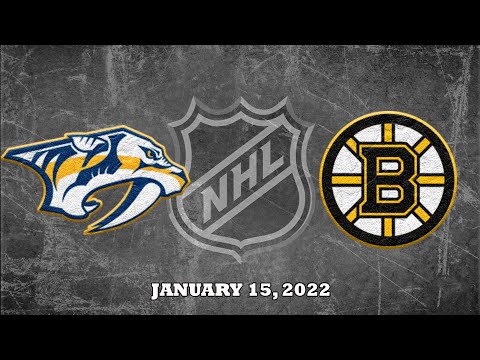 NHL Predators vs Bruins | Jan.15, 2022
