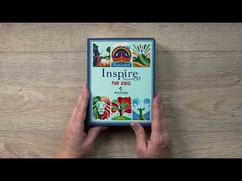 Inspire Bible for Kids NLT | softcover | The Bible for Coloring & Creative Journaling