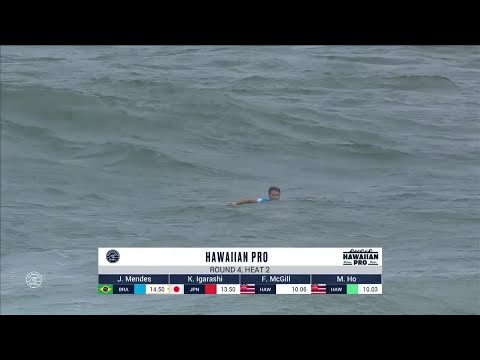 Hawaiian Pro, Men's Qualifying Series - Round 4 heat 2