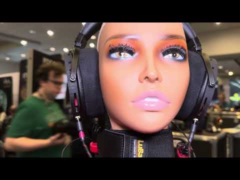 🎧 DMS Omega headphones Binaural recording demo | CanJam SoCal 2023