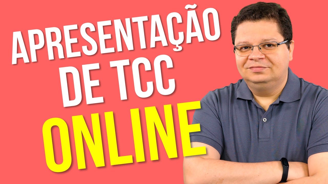 Apresentação de TCC online - Como apresentar um TCC por videoconferência? | André Fontenelle