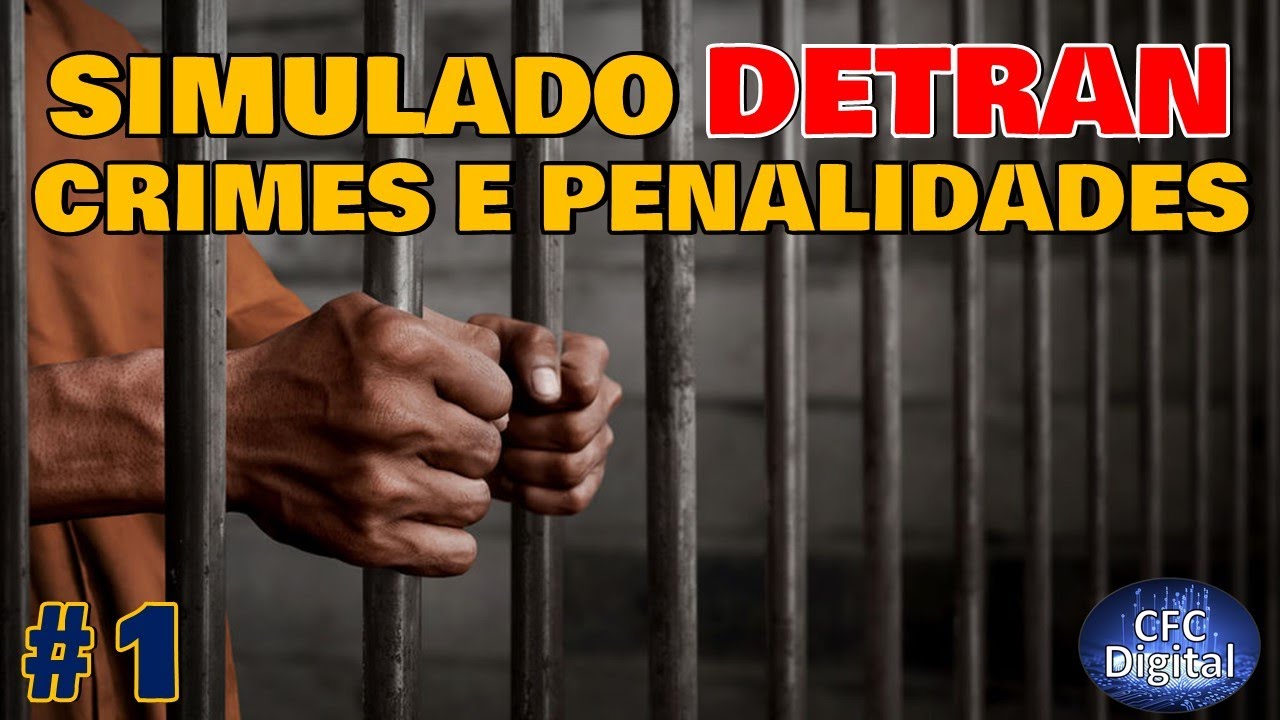 SIMULADO DETRAN 2021 - CRIMES, PENALIDADES E MEDIDAS ADMINISTRATIVAS - (MACETES PARA ACERTAR TUDO)