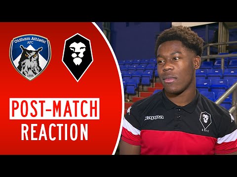 🗣 BRANDON THOMAS-ASANTE | Oldham Athletic 1-4 Salford City post match interview