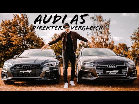 Audi A5 Sportback (B9) direkter Vergleich (Vorfacelift vs Facelift)