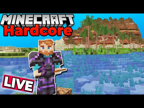fWhip - FINISHING THE LUSH RIVER in HARDCORE MINECRAFT 1.20 - Survival Let's Play