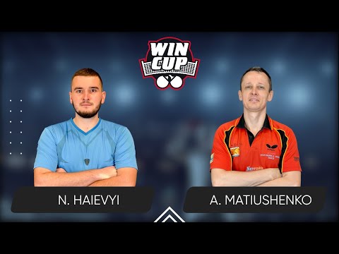 10:45 Nazarii Haievyi - Andrii Matiushenko 27.10.2025 WINCUP Master. TABLE 2