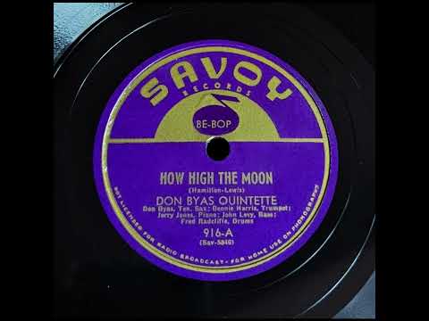 Don Byas Quintette - How High the Moon